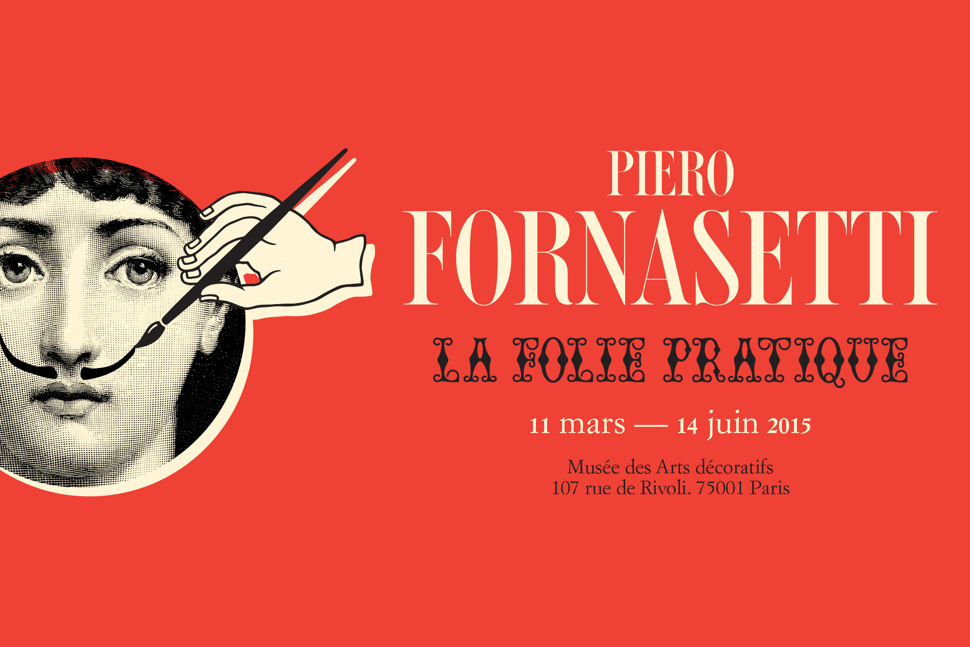 Giulia Dolci - Piero Fornasetti — Exhibition Identity