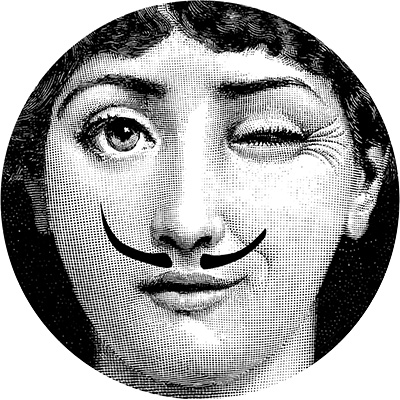 Giulia Dolci | Piero Fornasetti La Folie Pratique — Exhibition Identity